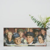 Beruf der Wirtschaft, Vintager Patriotismus (Stehend Vorderseite)