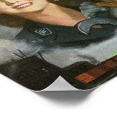 Beruf der Wirtschaft, Vintager Patriotismus Poster (Ecke)