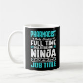 Beruf des Apothekers Funny Pharmacy Kaffeetasse (Links)