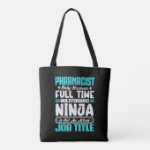 Beruf des Apothekers Funny Pharmacy Tasche (Rückseite)