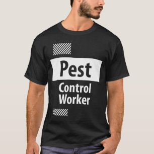 Beruf des Arbeitnehmers in der Kontrolle T-Shirt
