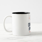 Beruf des Dienstprogramms des Computerbetreibers Zweifarbige Tasse (Links)