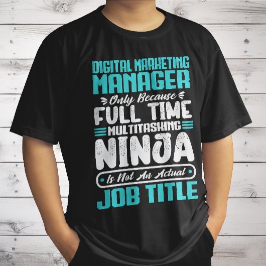 Beruf des digitalen Marketing-Managers T-Shirt