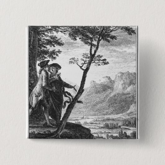 Beruf des Glaubens des Savoyard Pfarrers Button (Vorderseite)