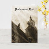 Beruf des Glaubens Karte (Gelbe Blume)