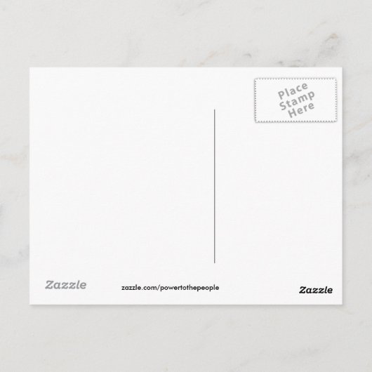 Beruf des Glaubens Postkarte (Rückseite)