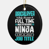 Beruf des Ziegelbauers Keramik Ornament (Links)