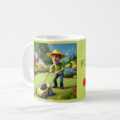 " BERUF, GARDENER " KAFFEETASSE (Vorderseite Links)