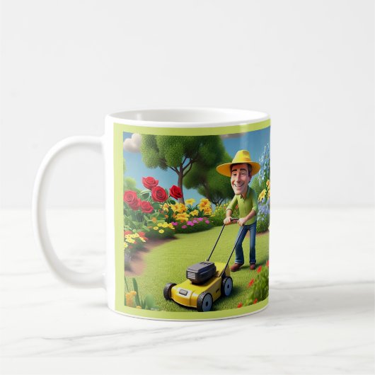 " BERUF, GARDENER " KAFFEETASSE (Links)