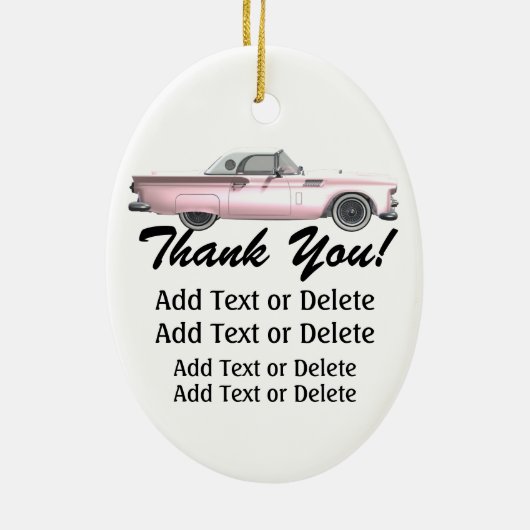 Beruf - Kellnerin - SRF Keramik Ornament (Hinten)