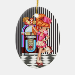 Beruf - Kellnerin - SRF Keramikornament