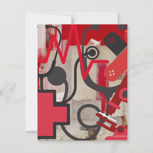 Beruf Mitteilungskarte (Vorderseite)