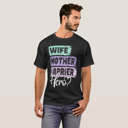 Beruf Mutter Held Mutter Farrier T-Shirt (Vorne ganz)