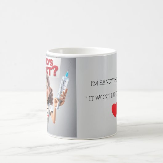 Beruf "NURSE" - Kaffeetasse (Mittel)