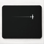 Beruf Pilot Flugzeug fliegen Mousepad (Vorne)