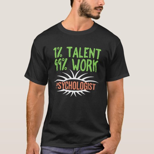 Beruf Psychologe T-Shirt (Vorderseite)