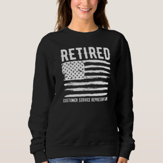Beruf Rentner im Kundendienst Sweatshirt