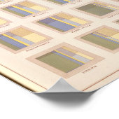 Beruf, Schulbesuch, US-Lithograph Poster (Ecke)