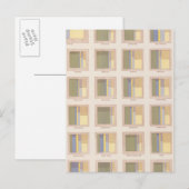 Beruf, Schulbesuch, US-Lithograph Postkarte (Vorne/Hinten)