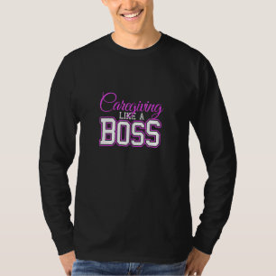 Beruf wie Boss-Karriere-Krankenpfleger Wertschätzu T-Shirt