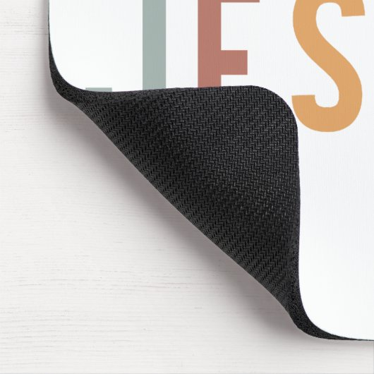 Berufe des personalisierten Glaubens Mousepad (Ecke)