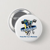 Berufe: Mechaniker Button (Vorne & Hinten)
