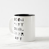 Berufe Zweifarbige Tasse (Vorderseite Links)
