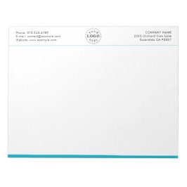 Beruflich 11" x 8,5" Notepad - 40 Seiten Notizblock