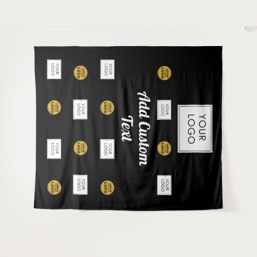 Beruflich 2 Schwarze Hintergrundbilder für Firmen Wandteppich (Vorderseite (Horizontal))