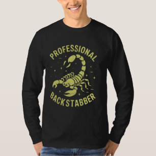 Beruflich Backstabil Scorpion T-Shirt