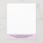 Beruflich Bake Sale Fundraiser Flyer (Hinten)