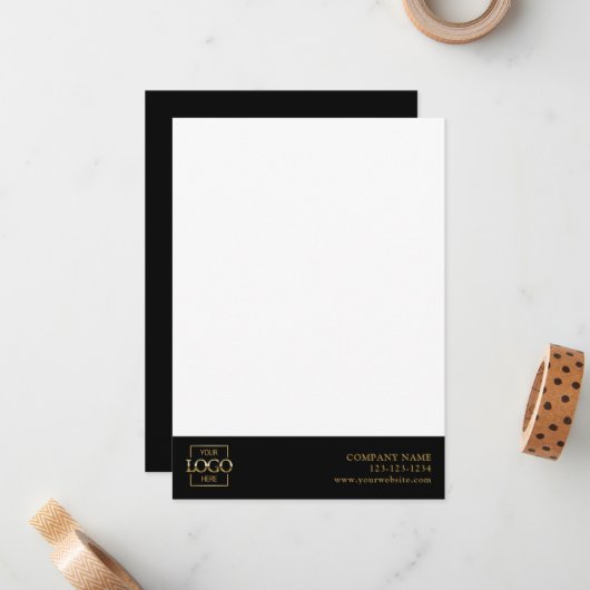 Beruflich bearbeitbare, moderne, einfach zu handha mitteilungskarte (Vorderseite/Rückseite Beispiel)