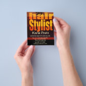 Beruflich Beauty Salon Wellness-Center Frisör Flyer (Gruppe)