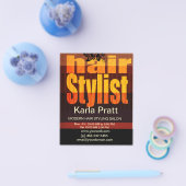 Beruflich Beauty Salon Wellness-Center Frisör Flyer (Einzeln)