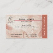 Beruflich | Berater | Therapeut Visitenkarte (Vorderseite)