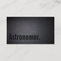 Beruflich Black Astronome Business Card