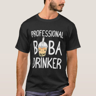 Beruflich Boba Drinker Boba Tea Boba Mil T-Shirt