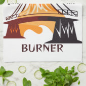 Beruflich Bridge Burner Geschirrtuch (Gefaltet)