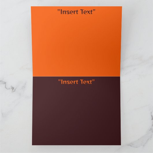 Beruflich Bridge Burner Karte (Innenseite)