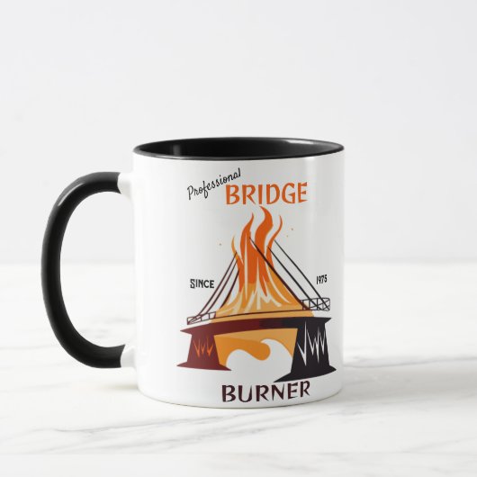 Beruflich Bridge Burner Tasse (Links)