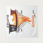Beruflich Bridge Burner Wandteppich (Vorderseite (Horizontal))
