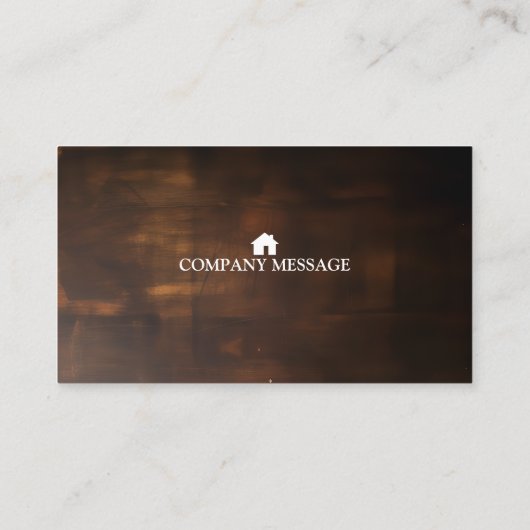 Beruflich Builder Carpenter Tools Holzbearbeitung Visitenkarte (Rückseite)