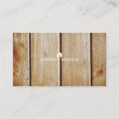 Beruflich Builder Carpenter Tools Holzbearbeitung Visitenkarte (Rückseite)