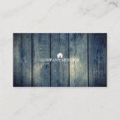 Beruflich Builder Carpenter Tools Holzbearbeitung Visitenkarte (Rückseite)