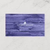 Beruflich Builder Carpenter Tools Holzbearbeitung Visitenkarte (Rückseite)