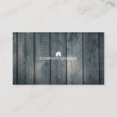 Beruflich Builder Carpenter Tools Holzbearbeitung Visitenkarte (Rückseite)