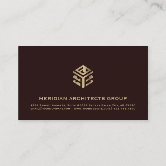 Beruflich Builder Visitenkarte (Vorderseite)