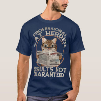 Beruflich Cat Herder T-Shirt