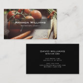 Beruflich Consultant Diätetiker Ernährungsberater Visitenkarte (Vorne/Hinten)