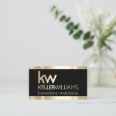 Beruflich Consulting Elegant Imobiliária Logo Visitenkarte (Stehend Vorderseite)